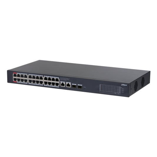 [CS4228-24GT-240] Switch PoE 24 puertos Gigabit + 2 Uplink Gigabit RJ45 + 2SFP Gigabit 240W Gestionable en Cloud Layer2