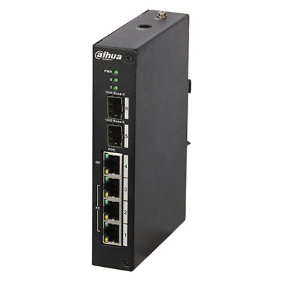 [PFS4206-4P-120] Switch Rango Temp Extendida PoE 3 puertos 10/100 + 1 puerto Gigabit + 2SFP 120W 802.3at Gestionable Layer2