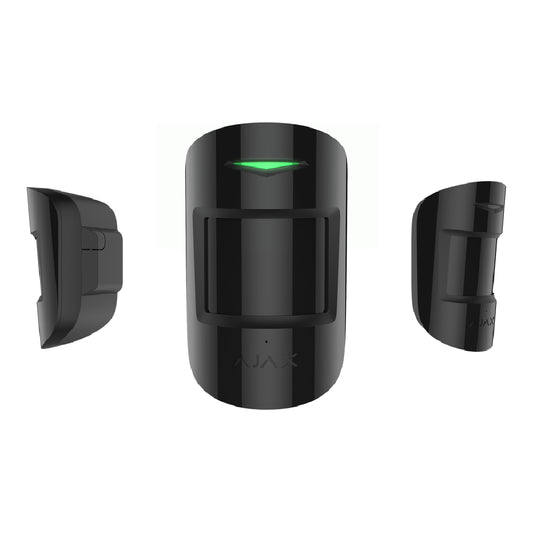 [COMBIPROTECT-BL] Ajax CombiProtect. Detector PIR y rotura de cristal inalámbrico. Color negro