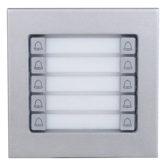 [VTO4202F-MDB10] Estación Exterior Modular para Videoportero IP con 10 Botones para Series VTO4202F-X