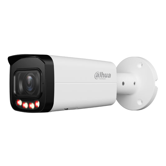 [IPC-HFW2449T-ZAS-IL] Tubular IP 4M H265 FULL COLOR WDR Iluminación Dual LED60m/IR60m 2.7-13.5mm IP67 PoE AUDIO MIC E/S AI