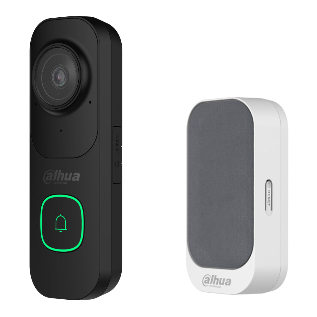 [VDKP01-BG] KIT Vídeo Timbre WiFi 4M negro DB41AB + Timbre WiFi gris DS1AG