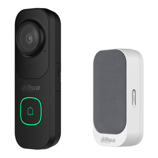 [VDKP01-BG] KIT Vídeo Timbre WiFi 4M negro DB41AB + Timbre WiFi gris DS1AG