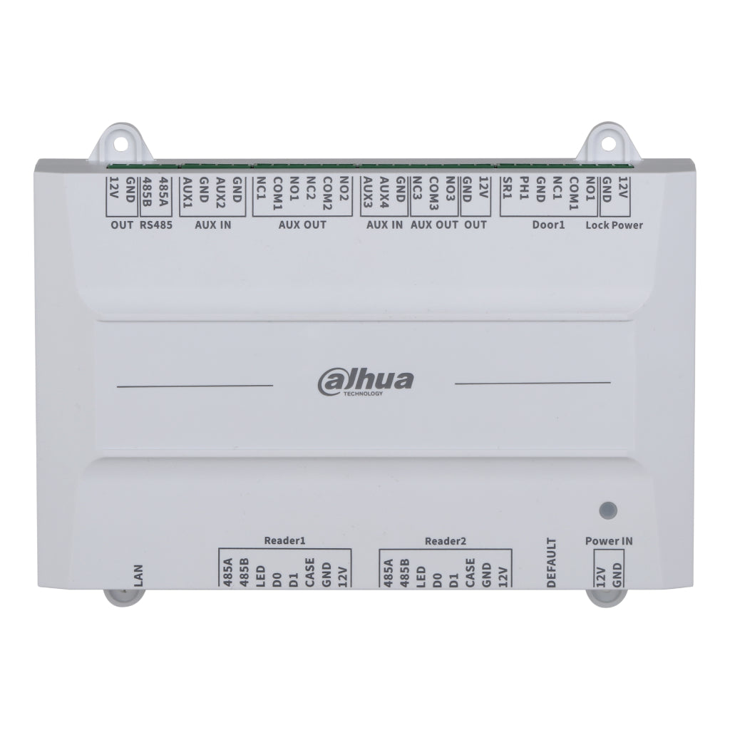 [ASC4201B-D] Controladora 1 Puertas / 2 Direcciones para Carril DIN IP Wiegand RS-485