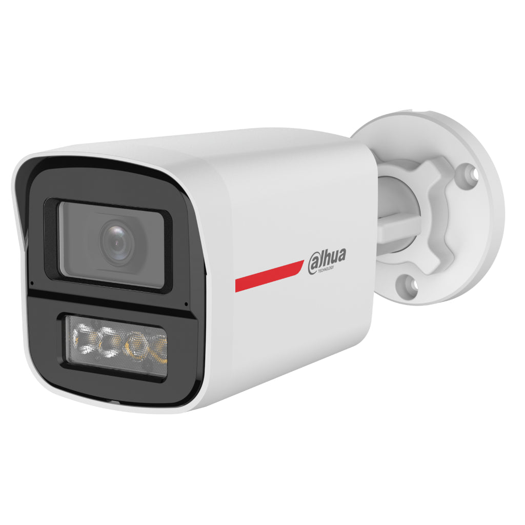 [HAC-HFW1249X-IL-A-PRO] Tubular HDCVI 4EN1 WizColor PRO H265 2M WDR130dB Iluminación Dual LED50m/IR50m 2.8mm IP67 DUALMIC