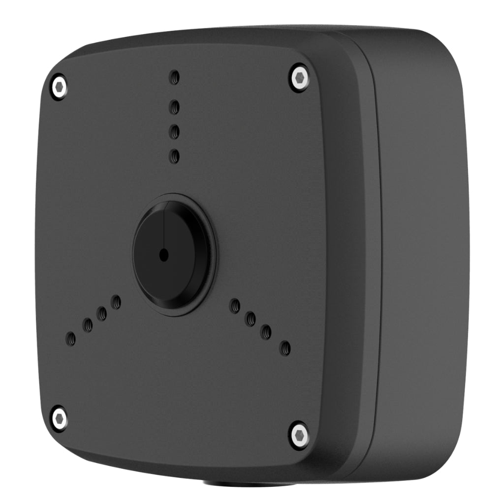 [PFA122-B-V3] Caja de conexiones rectangular IP66 Water-proof para cámaras Dahua con anclaje en 3 puntos. Color negro