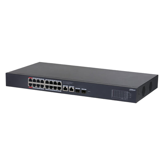 [CS4220-16GT-135] Switch PoE 16 puertos Gigabit + 2 Uplink Gigabit RJ45 + 2SFP Gigabit 135W Gestionable en Cloud Layer2