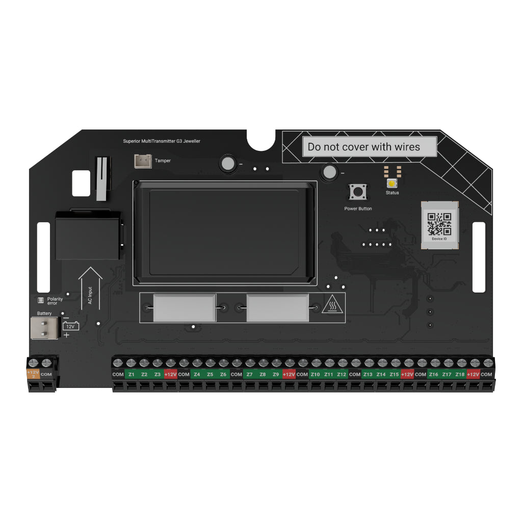 [MULTITRANSMITTER-S-G3] Ajax Superior MultiTransmitter G3 Jeweller (without casing)