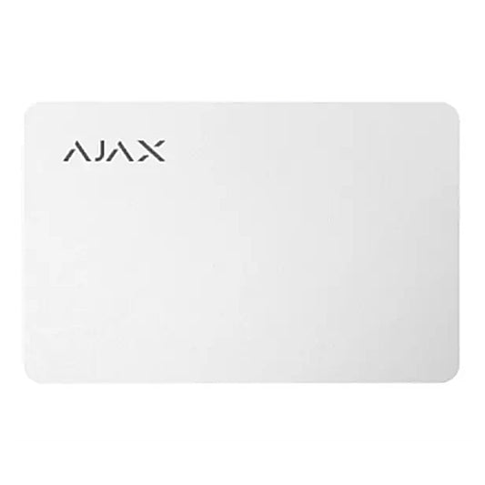 [Ajax-PASS-WH-03U] Ajax Pass. Tarjeta DESFire® compatible con KeyPad Plus. Color blanco. Pack de 3ud