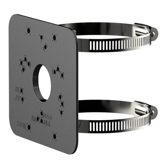 [PFA152-E-B-V2] Mini Adaptador a poste para PFBx PFAx. Color negro