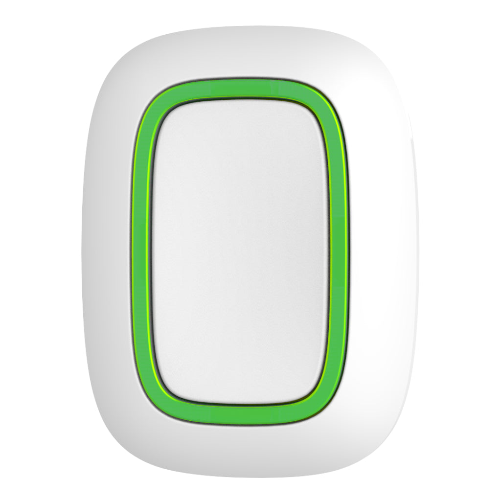 [BUTTON-S-WH] Ajax Superior Button Jeweller. Botón de pánico inalámbrico. Color blanco