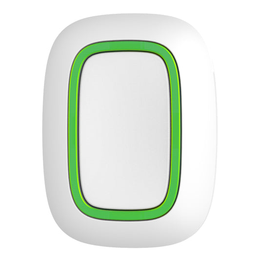 [BUTTON-S-WH] Ajax Superior Button Jeweller. Botón de pánico inalámbrico. Color blanco