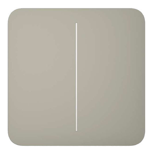 [LIGHTSWITCH-2G-OL] Ajax LightSwitch SoloButton 2-gang. Pulsador Doble. Color Oliva