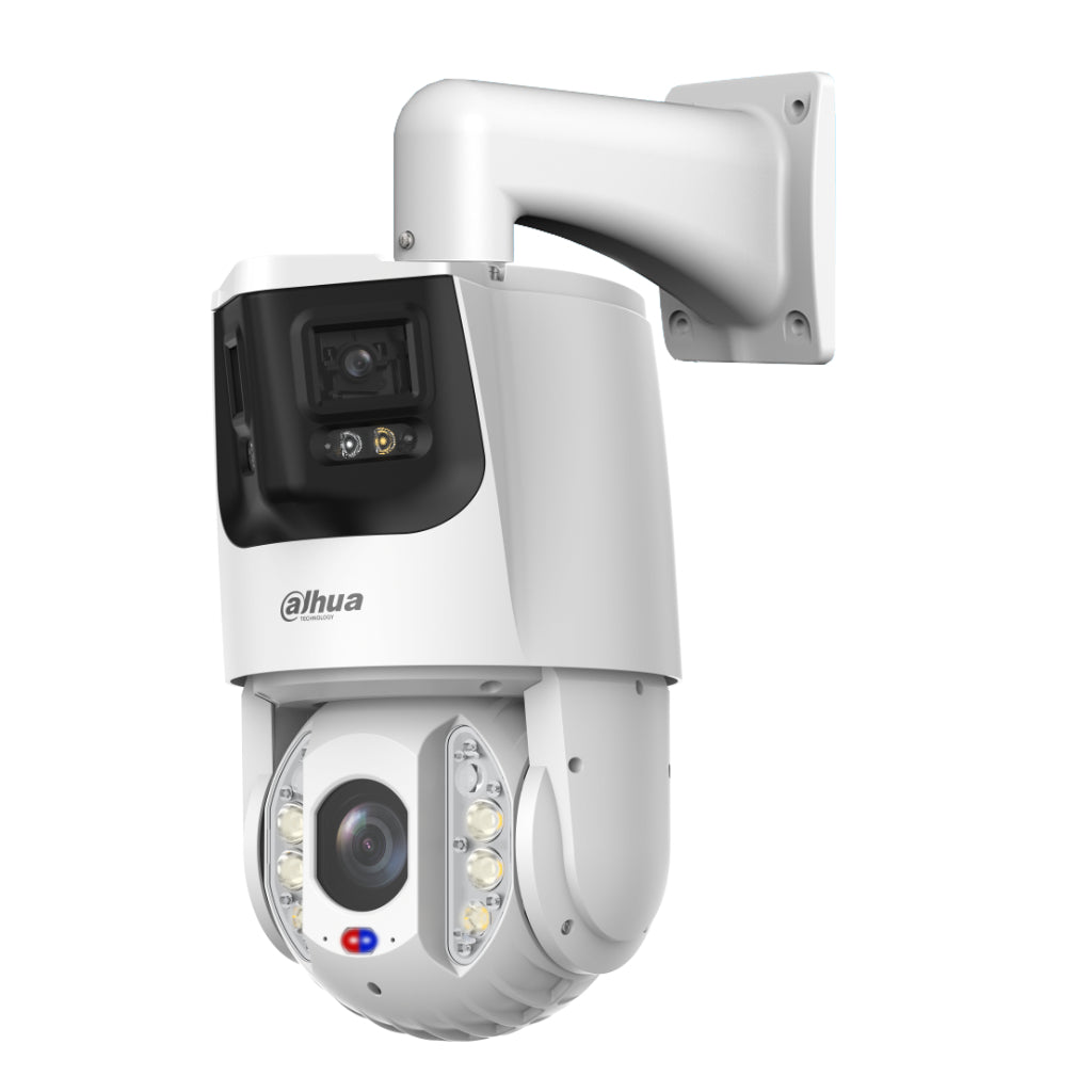 [SDT6E432-8P-MB-A-PV1] Domo Dual-PTZ IP 8M+4M WDR Iluminación Dual LED100m/IR250m 32x IP67 IK10 PoE++ AUDIO MIC/Altavoz E/S AI