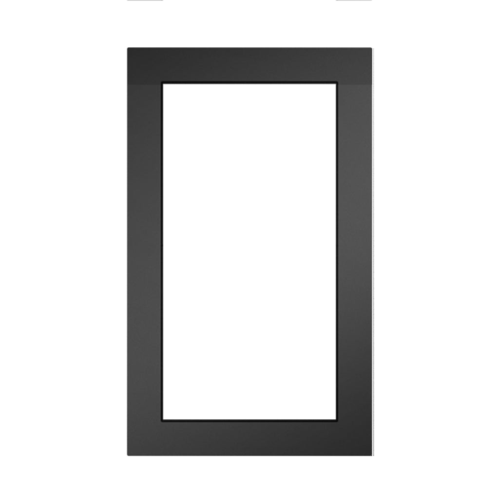 [VTM25P2] Marco Exterior para 2 módulos de Videoportero Dahua para Serie VTO4xxxFB. Color Negro