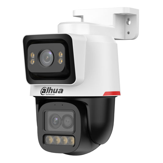 [IPC-PTS2449C-4E3Z-S-PV-PRO] Cámara PT IP WizColor PRO DUAL-LENS 4M+2M H265 LED30m 2.8mm IP66 PoE MIC/Altavoz AI