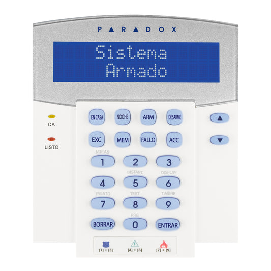 [K641R+] Teclado LCD  con salida PGM y lector de proximidad