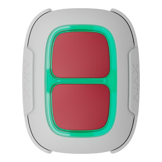 [DOUBLEBUTTON-S-G3-WH] Ajax Superior DoubleButton G3 Jeweller. Color Blanco