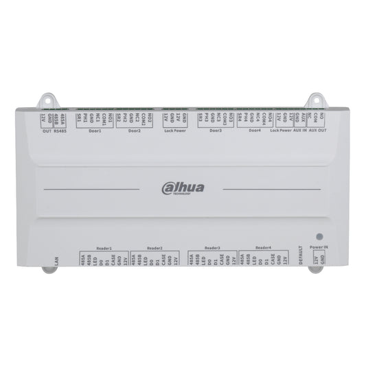 [ASC4204B-S] Controladora 4 Puertas / 1 Dirección para Carril DIN IP Wiegand RS-485