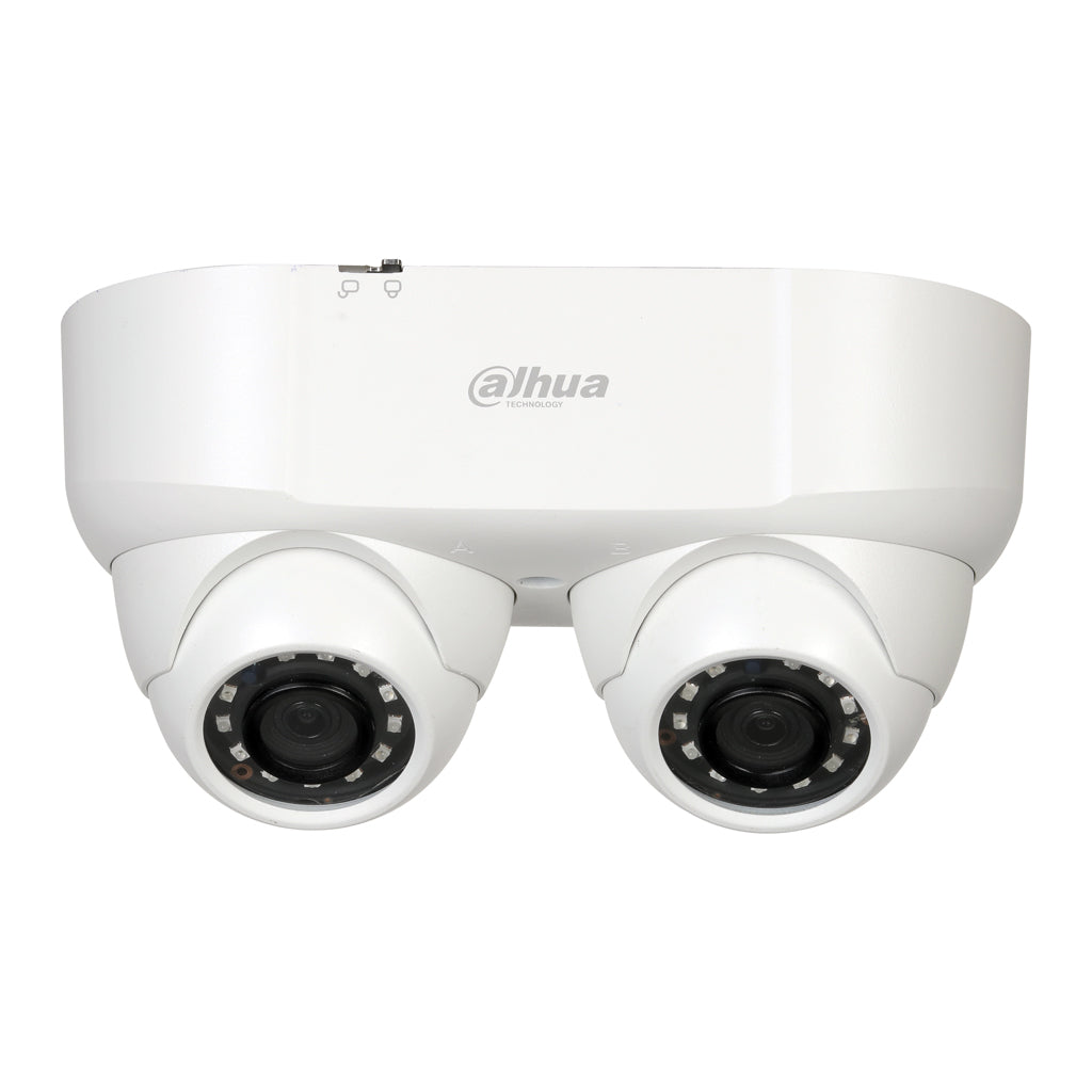 [HAC-HDW2241M-E2] MiniDomo HDCVI 2M de Doble Lente DN ICR WDR Starlight IR30m 0Lux 3.6mm IP67 AUDIO Broadcast