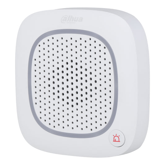 [ARA14-W2(868)] Sirena Vía radio 868MHz 100dB comunicación bidireccional + botón pánico. Grado2