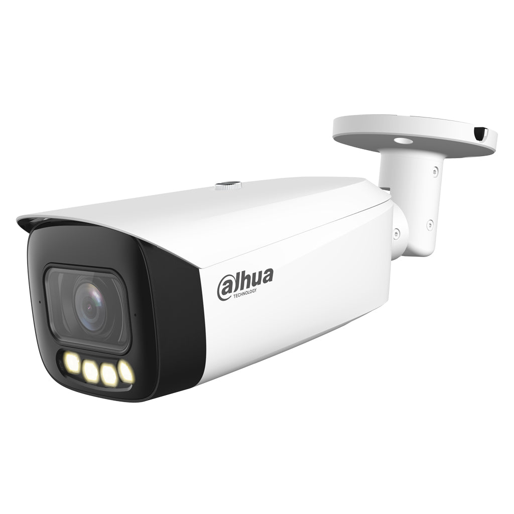 [IPC-HFW5449T1-ZE-LED-S2] Tubular IP H265 4M FULL COLOR 2.0 WDR140dB LED70m 2.7-12VFM IP67 ePoE SD AUDIO MIC E/S AI