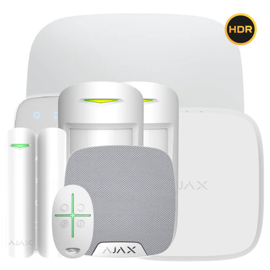 [KIT-A-INT-INC-HDR-WH] KIT Ajax Avanzado Intrusión + Incendio