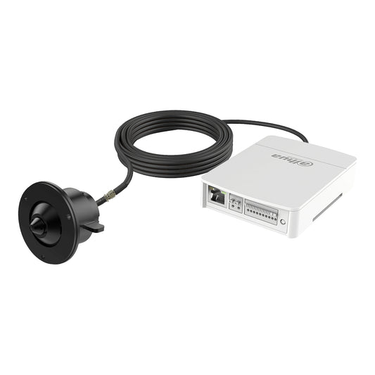 [IPC-HUM8441E-E1-L1] Minicámara IP H265 Pinhole 4M WDR 2.8mm AUDIO E/S + Unidad principal AI