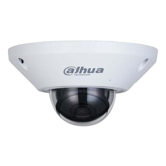 [IPC-EB5541-AS] FishEye H265 5M DN WDR 1.4mm IK10 IP67 Audio SD PoE MIC E/S AI