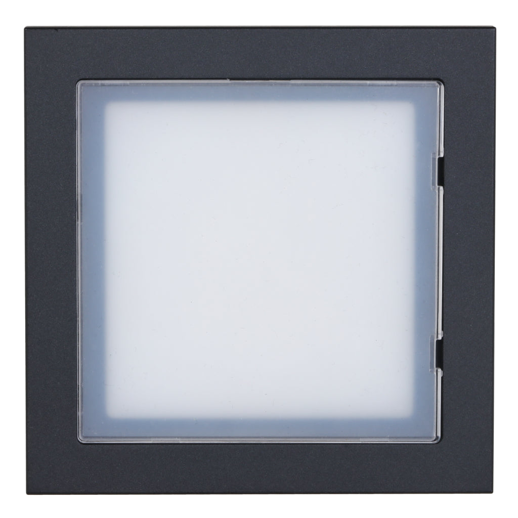 [VTO4202FB-MI] Estación Exterior Modular para Videoportero IP con módulo de información para Series VTO4202F-X. Color negro