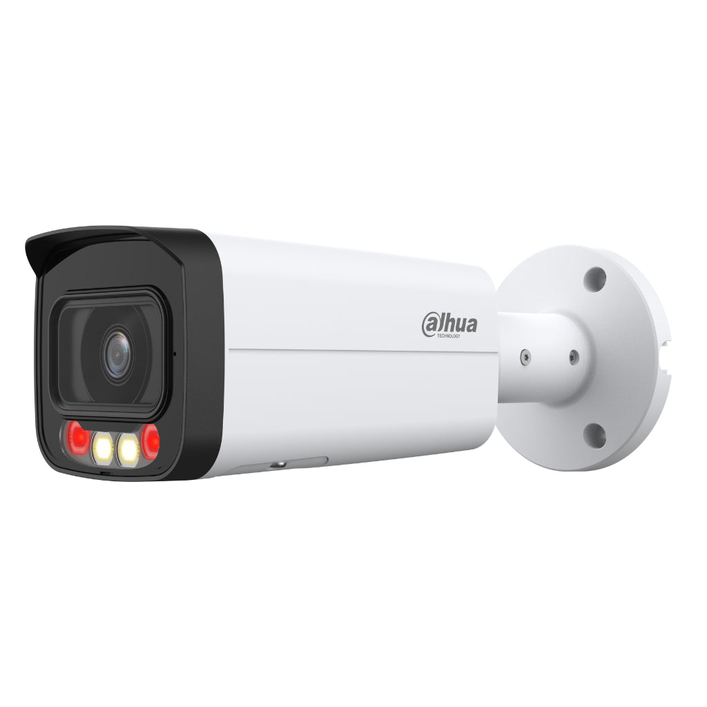 [IPC-HFW2849T-AS-IL-0360B] Tubular IP 8M H265 FULL COLOR WDR Iluminación Dual LED50m/IR60m 3.6mm IP67 PoE AUDIO MIC E/S AI