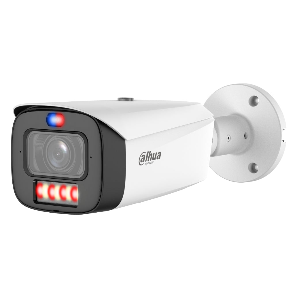 [IPC-HFW3649T1-ZAS-PV-PRO] Tubular IP WizColor TiOC PRO H265 6M WDR Iluminación Dual LED60m/IR60m 2.7-12VFM IP67 PoE AUDIO MIC/Altavoz E/S AI