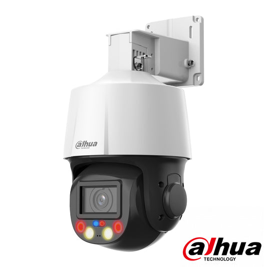 [SD3E405DB-GNY-A-PV1] Cámara PTZ IP 4M TiOC H265 WDR Iluminación Dual LED30m/IR50m 5x IP66 PoE AUDIO MIC E/S AI