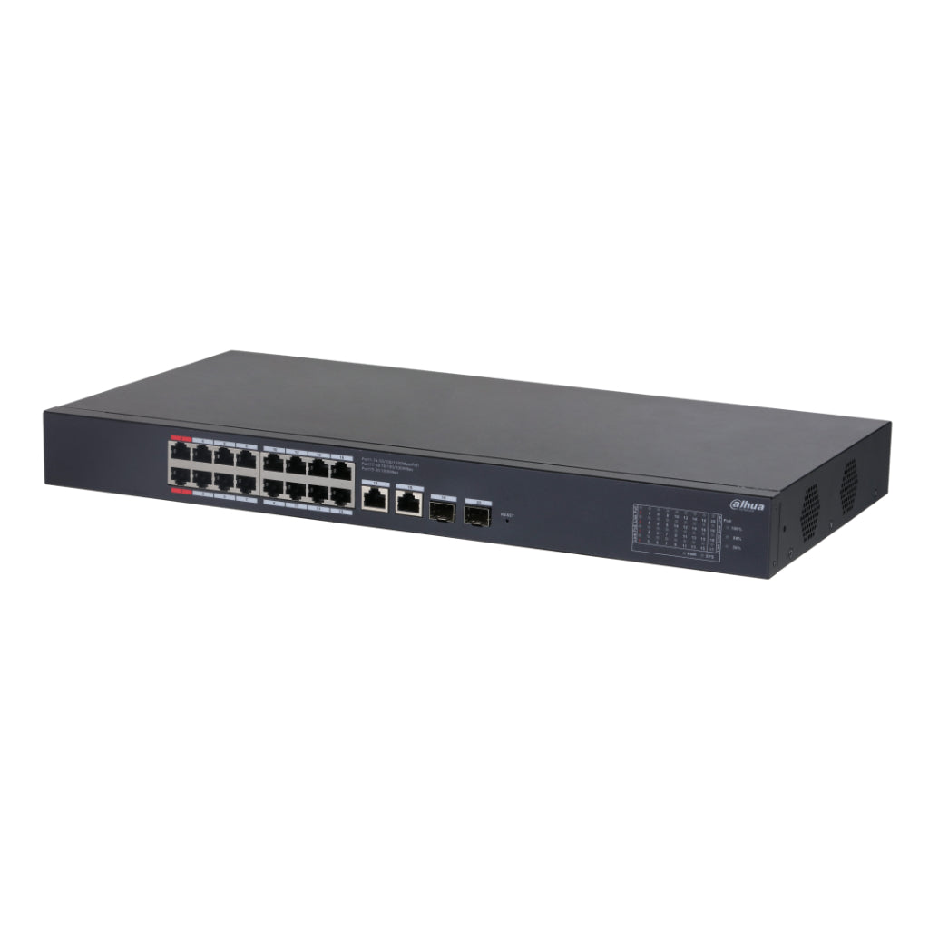 [CS4220-16GT-240] Switch PoE 16 puertos Gigabit + 2 Uplink Gigabit RJ45 + 2SFP Gigabit 240W Gestionable en Cloud Layer2
