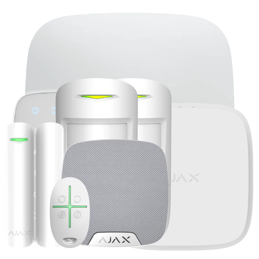 [KIT-A-INT-INC-WH] KIT Ajax Avanzado Intrusión + Incendio