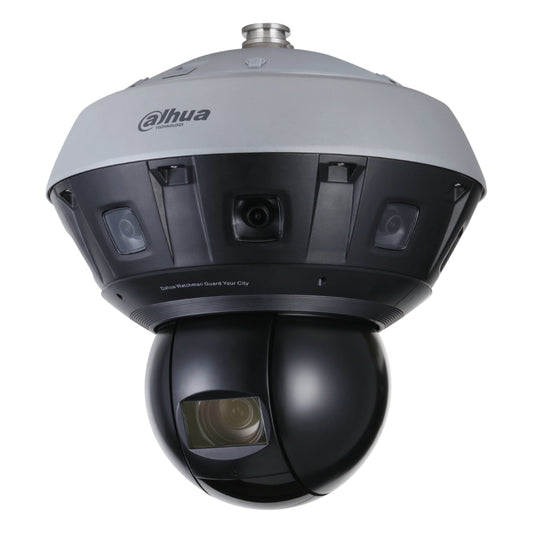 [PSDW83242M-A360-D845L-S3] Panorámica 360º 32M Multisensor (8x4M) + Domo PTZ IP 8M H265 IR500m IP66 DC36V AUDIO E/S AI