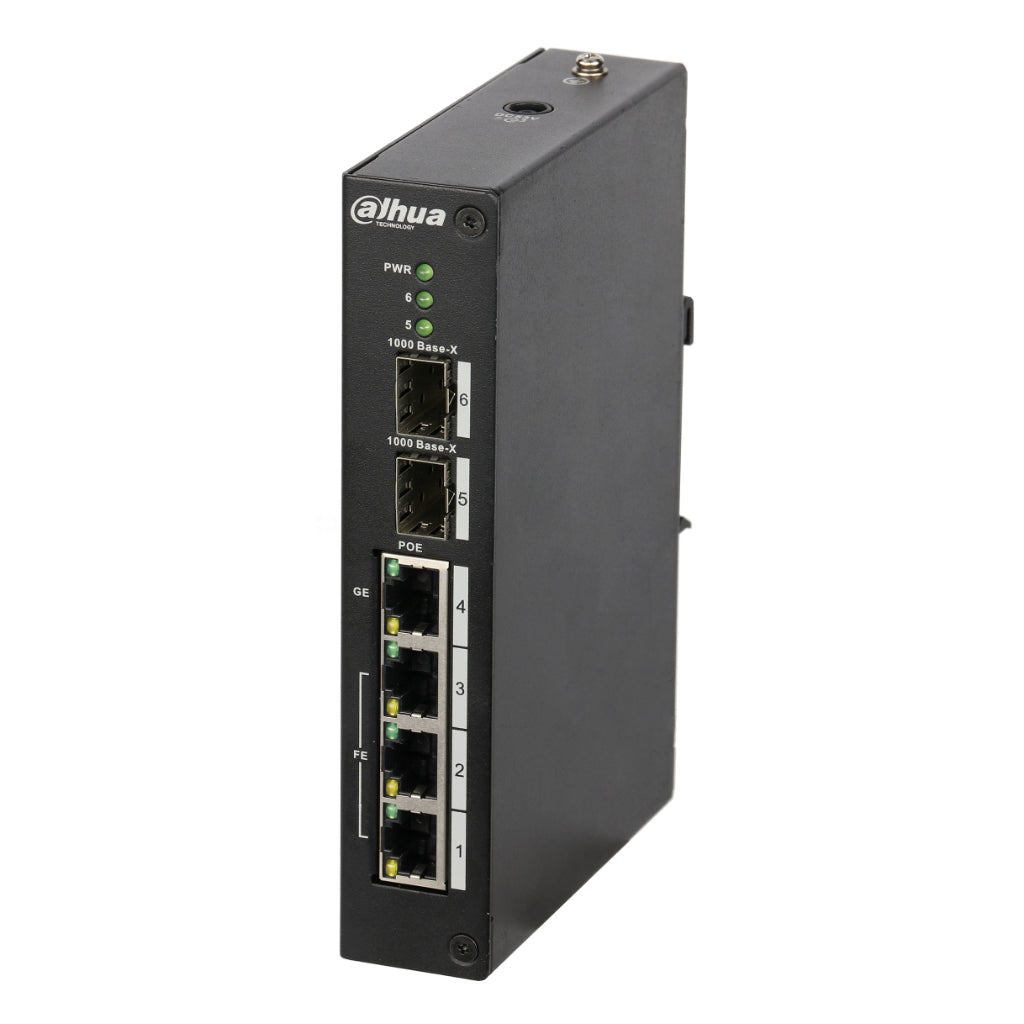 [PFS3206-4P-120] Switch Rango Temp Extendida PoE 3 puertos 10/100 + 1 puerto Gigabit + 2SFP 120W No_Gestionable Layer2
