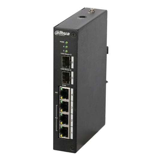 [PFS3206-4P-120] Switch Rango Temp Extendida PoE 3 puertos 10/100 + 1 puerto Gigabit + 2SFP 120W No_Gestionable Layer2