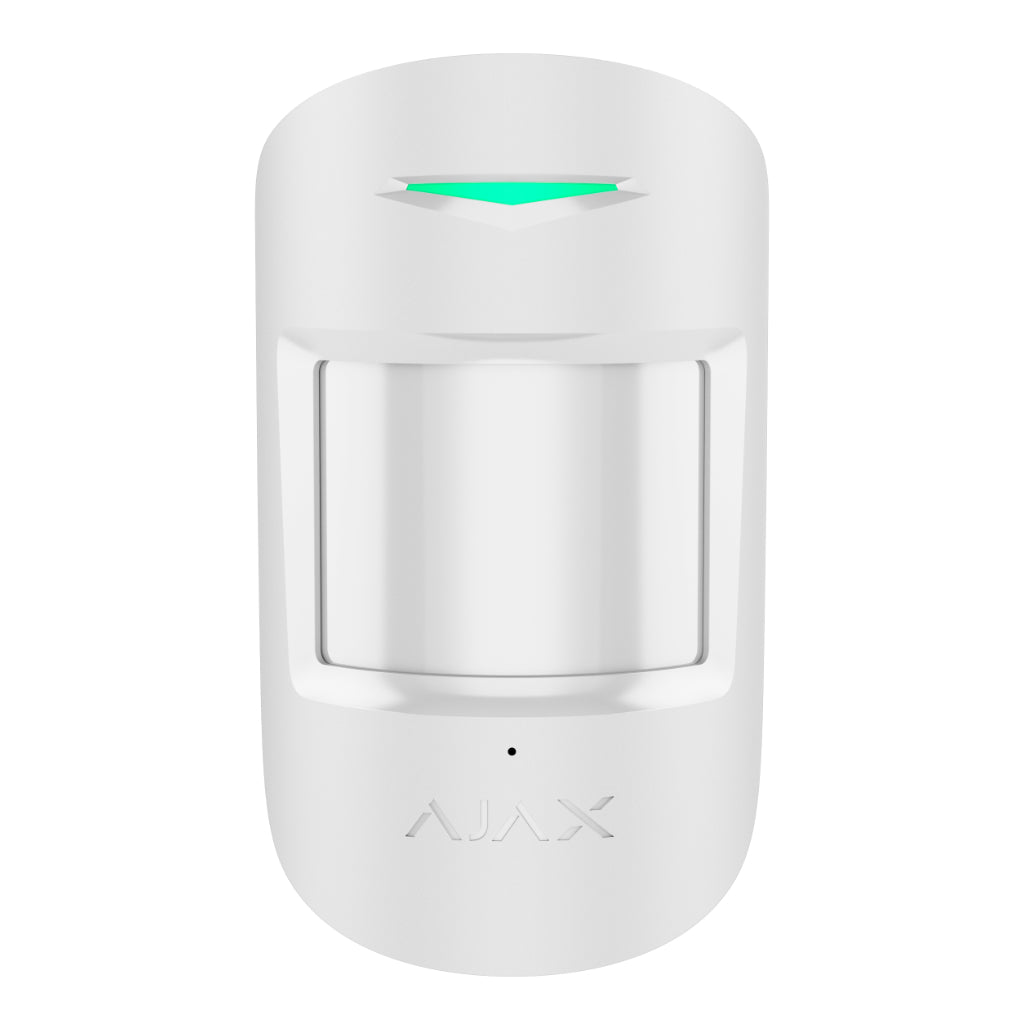 [COMBIPROTECT-S-WH] Ajax Superior CombiProtect Jeweller. Detector PIR y rotura de cristal inalámbrico. Color blanco