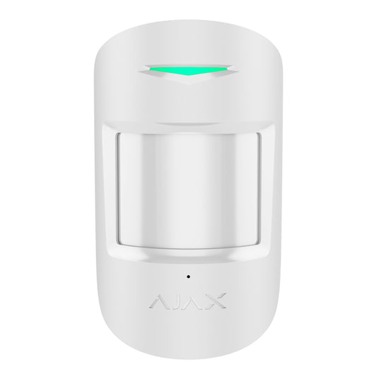 [COMBIPROTECT-S-WH] Ajax Superior CombiProtect Jeweller. Detector PIR y rotura de cristal inalámbrico. Color blanco