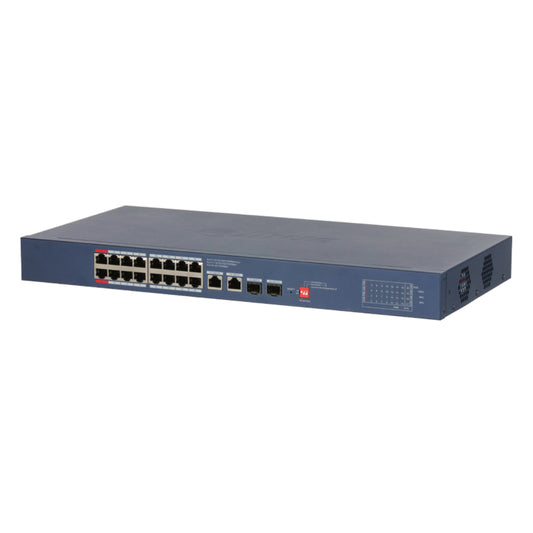 [CS4220-16GT-135-V2] Switch PoE 16 puertos Gigabit + 2 Uplink Gigabit RJ45 + 2SFP Gigabit 135W Gestionable en Cloud Layer2