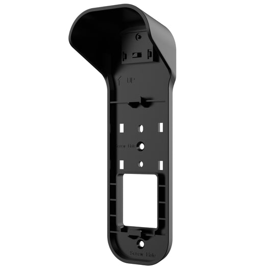 [PFA7753-B] Soporte de montaje en pared con cubierta para la lluvia para vídeo timbres. Color negro