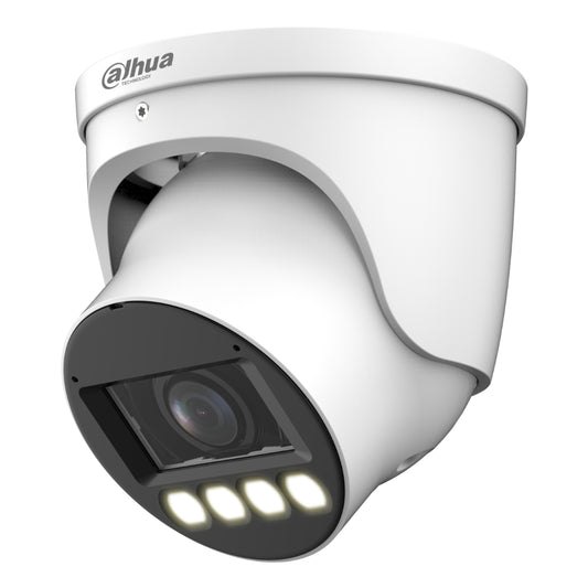 [IPC-HDW5449H-ZE-LED-S2] Domo IP H265 4M FULL COLOR WDR 140dB Starlight 4LED50m 2.7-12VFM IP67 ePoE SD AUDIO MIC E/S AI