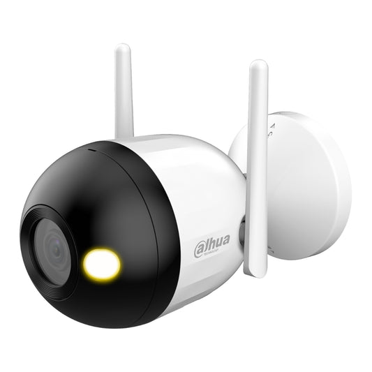 [IPC-F2C-LED-0280B] Tubular IP H265 2M FULL COLOR dWDR LED30m 2.8mm IP67 MIC WiFi AI