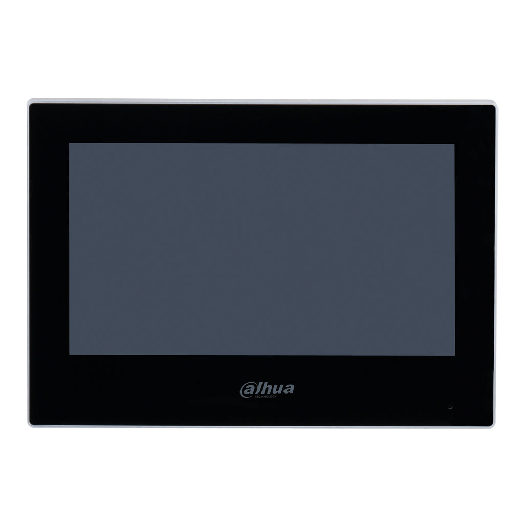 [VTH2622G-W] Monitor Interior 7" de Superficie para Videoportero IP WiFi / 2-hilos 6E 1S Alarma Negro