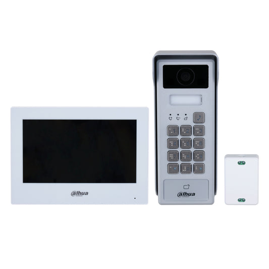 [KTX03] Kit Videoportero híbrido WiFi / 2-hilos IP exterior para Superfície + monitor interior